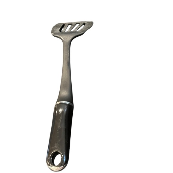 KitchenAid Black Nylon Slotted Turner Spatula vintage retro - Picture 3 of 3